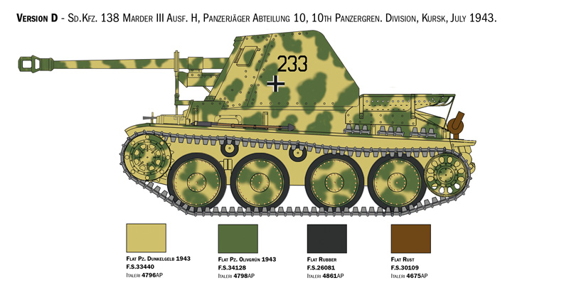 Marder III Ausf. H Sd. Kfz.138, 1/35 - 6