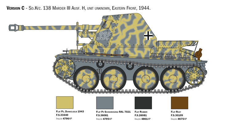 Marder III Ausf. H Sd. Kfz.138, 1/35 - 5
