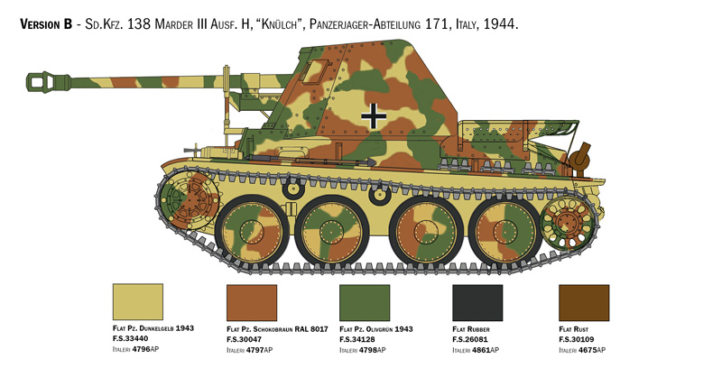 Marder III Ausf. H Sd. Kfz.138, 1/35 - 4