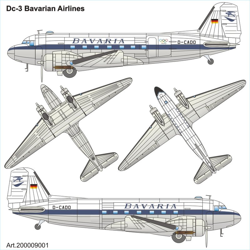 DC-3 Bavaria 1/87