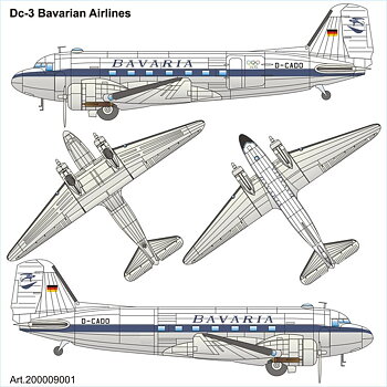 DC-3 Bavaria 1/87
