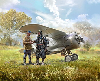 I-153 w. Soviet Pilots 1939-1942 1/32