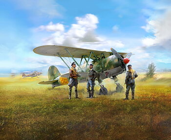 CR.42 LW m. Tyska Piloter 1/32