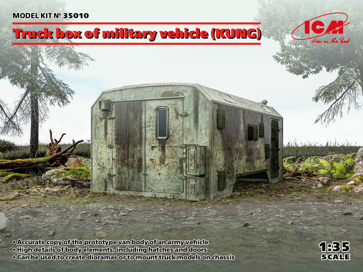 Truck Box of Military Vehcile (Kung) 1/35