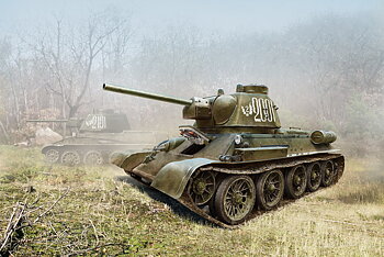 T-34/76 – Sovjetisk WWII Medeltank (sen 1943) 1/35