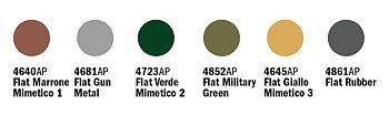 Akrylset (6) WWII Regio Esercito
