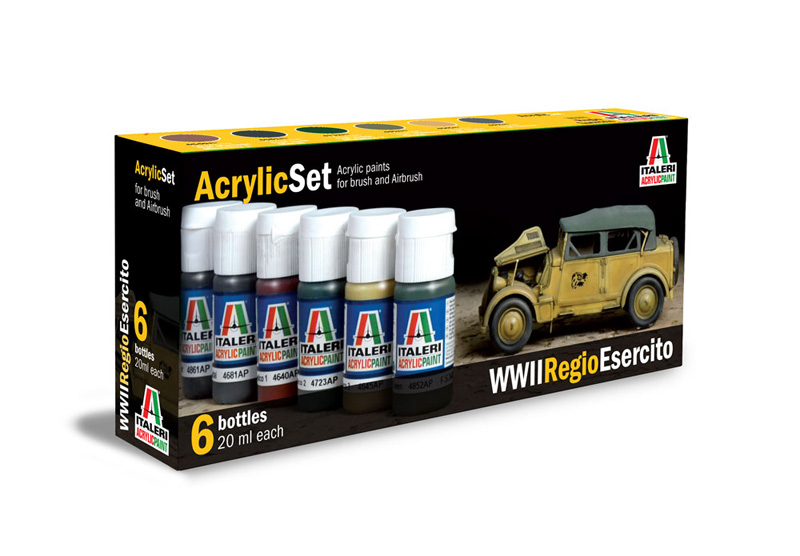 Akrylset (6) WWII Regio Esercito