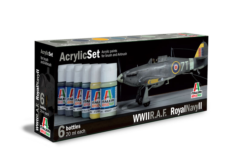 Akrylset (6) RAF/Royal Navy II