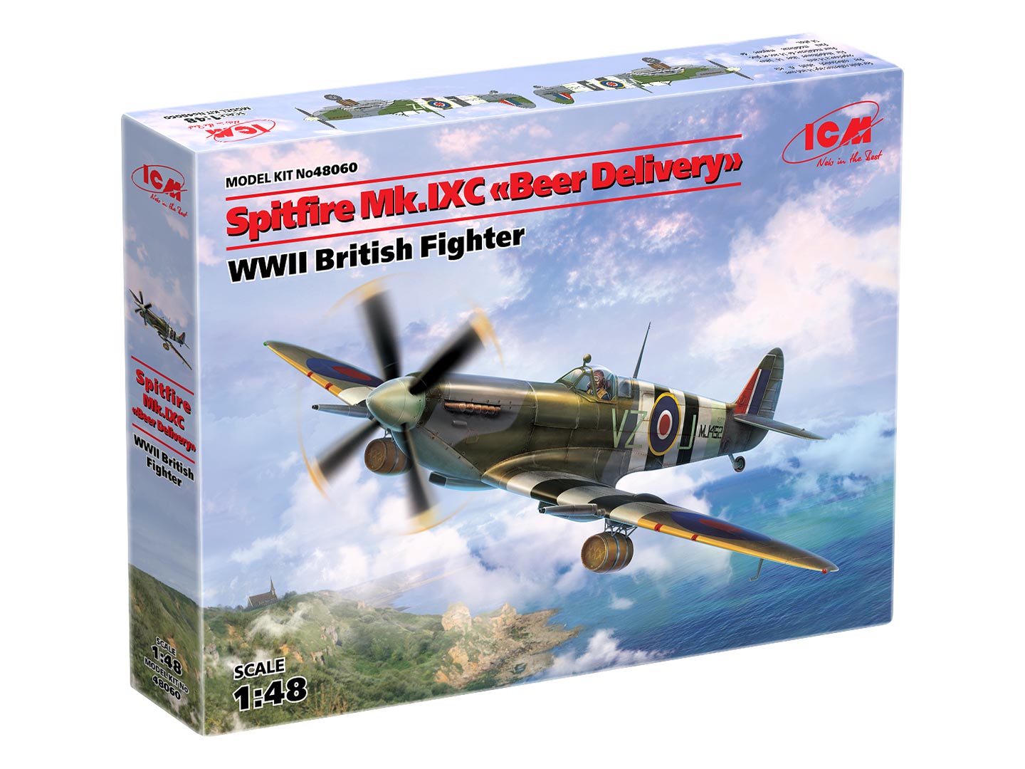 Spitfire Mk.IXC Beer Delivery WWII British Fighter 1/48
