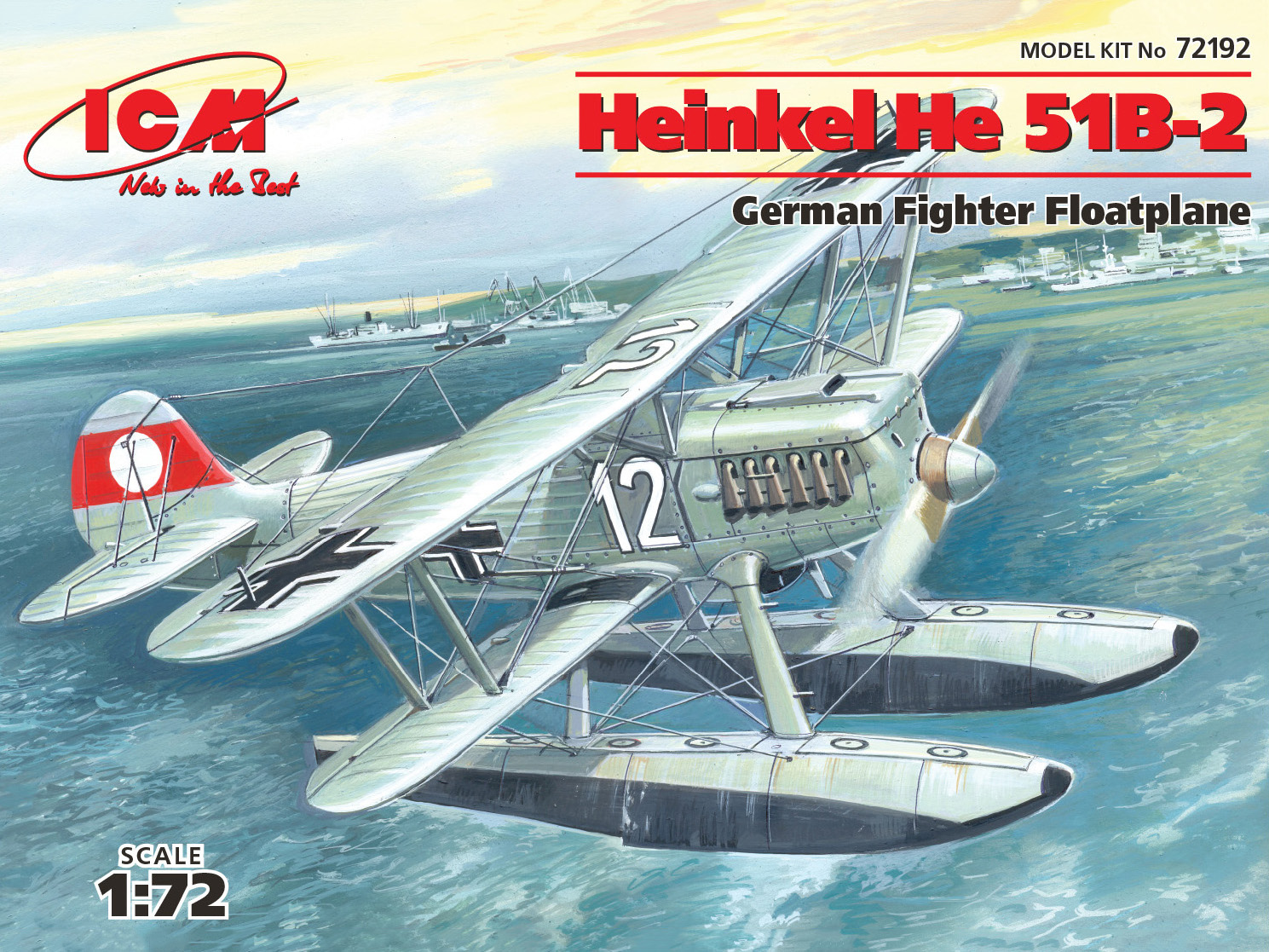 Messerschmitt Bf 109E-3 WWII German Fighter 1/72