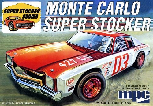 71' Chevy Monte Carlo Super Stocker 1/25