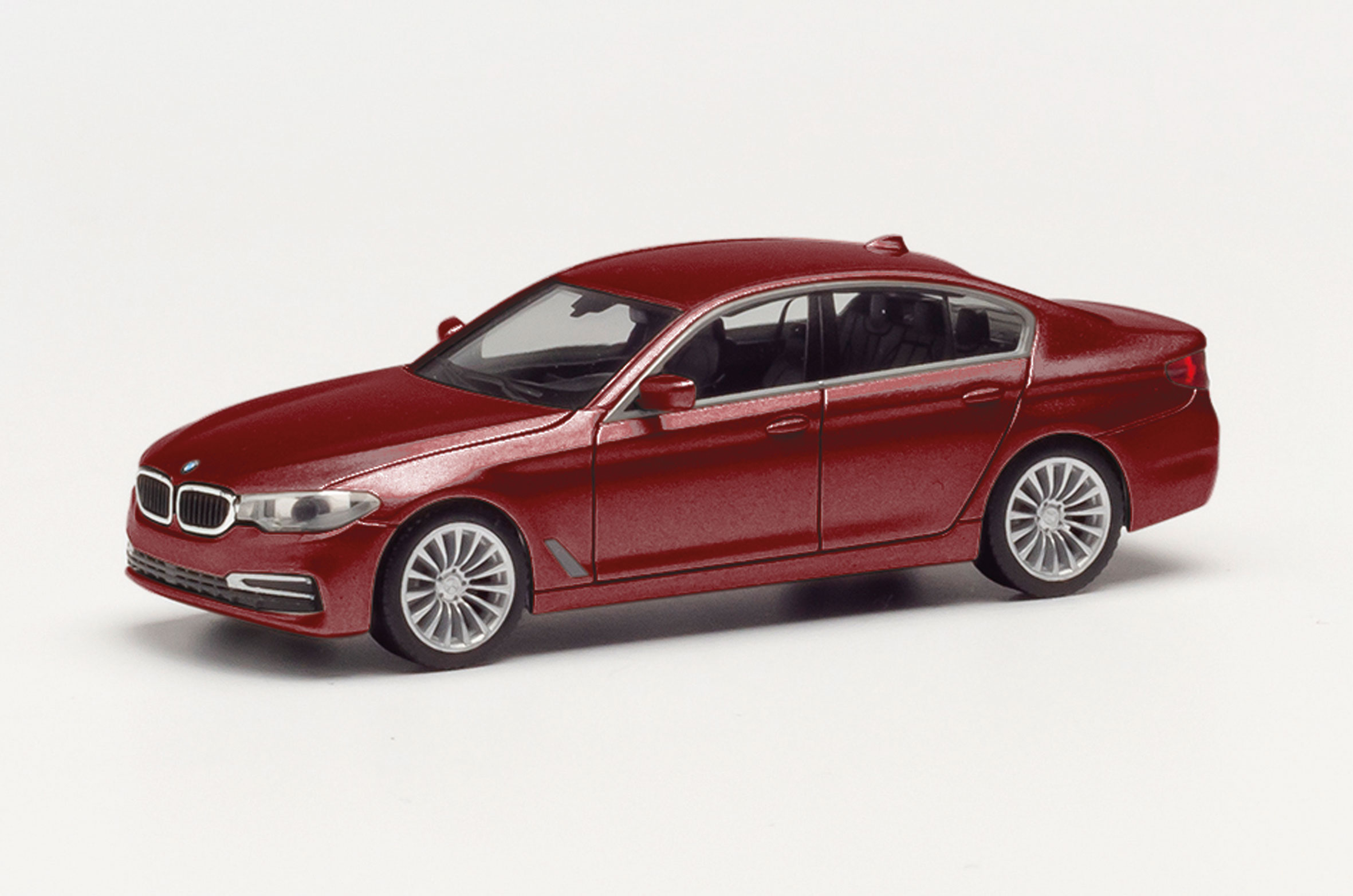 BMW 5er Limousine röd met