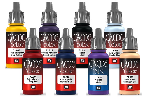 Fantasy Color Purple Dragons 8x17ml - 2