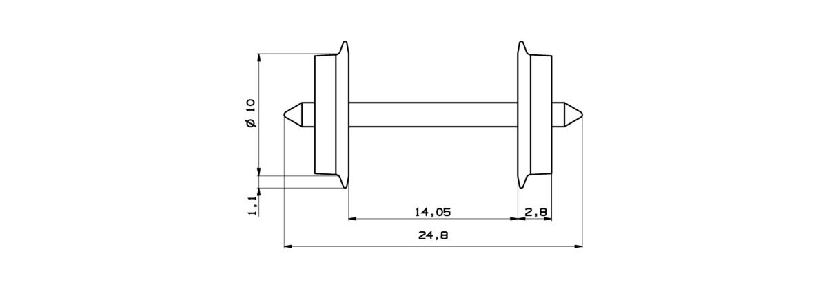AC wheel set