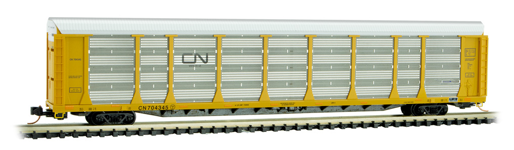 CN 89' tri-level closed auto rack #704345