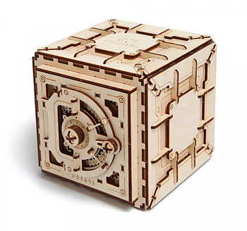 Ugears Kassaskåp, 3D Pussel