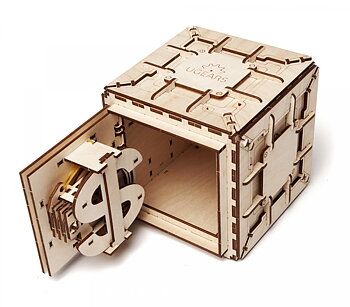 Ugears Kassaskåp, 3D Pussel