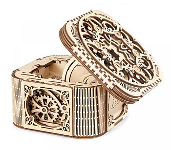 Ugears Skattlåda, 3D Pussel