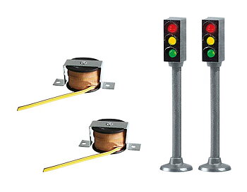 Trafikljus, 2st, utan omläggare