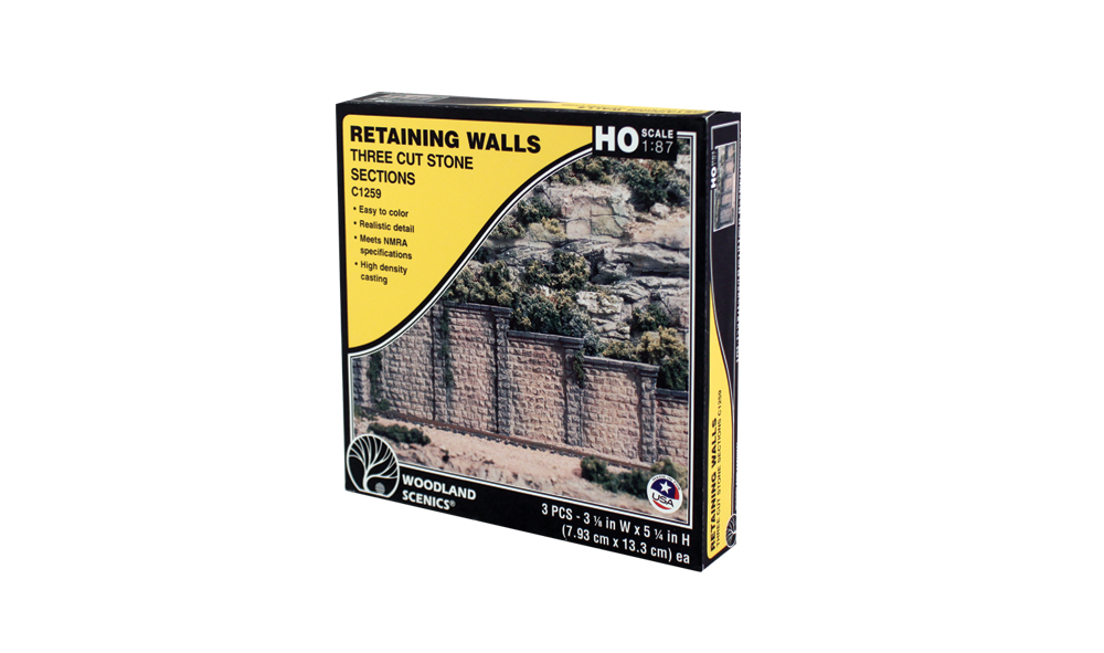 Retaining Wall Cut Stone H0 (3) - 2