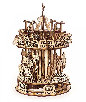 Ugears Karusell, 3D Pussel