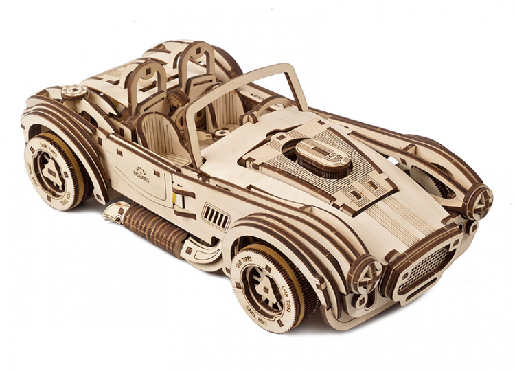 Ugears Racingbil 'Cobra', 3D Pussel
