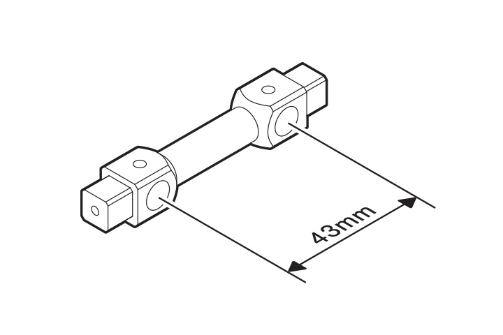 GS01 43mm bumper frame mount - 3