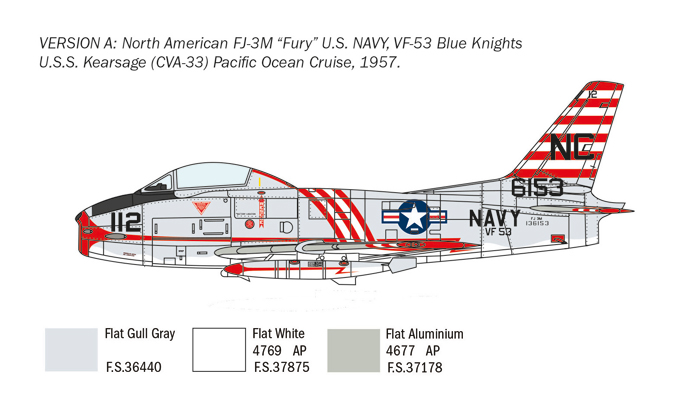 North American FJ-2/3 Fury 1/48 - 3