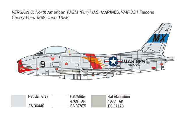 North American FJ-2/3 Fury 1/48 - 5