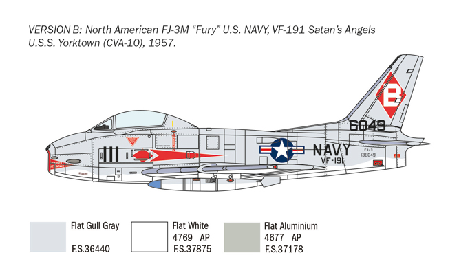 North American FJ-2/3 Fury 1/48 - 4