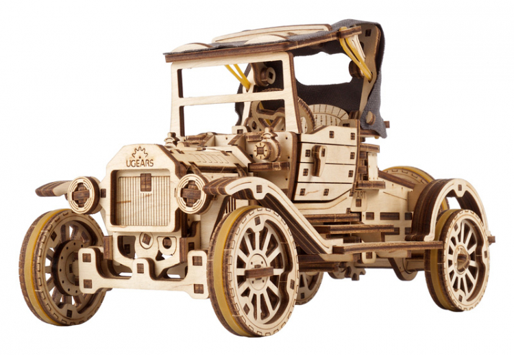 Ugears Retro Car UGR-T, 3D Puzzle