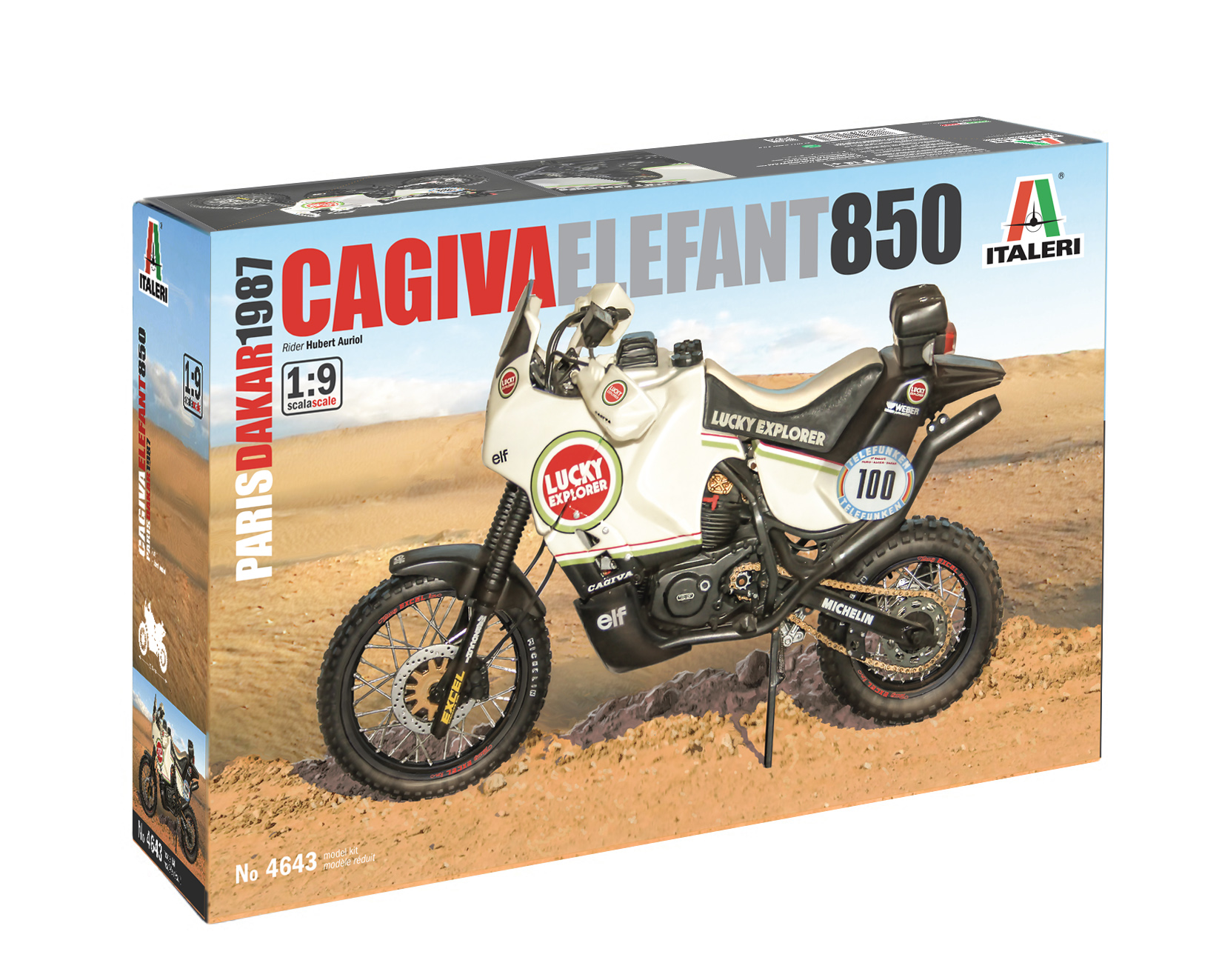 Cagiva 'Elephant' 850 Paris-Dakar 1987 1/9 - 2