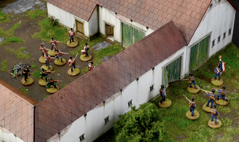 Waterloo 1815, La Haye Sainte 1/72 - 4