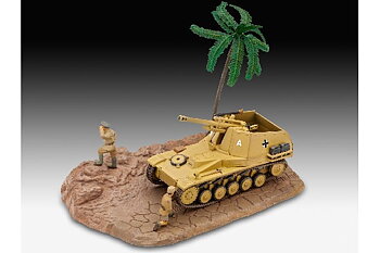 First Diorama Set - SD.KFZ. 124 Wespe 1/76