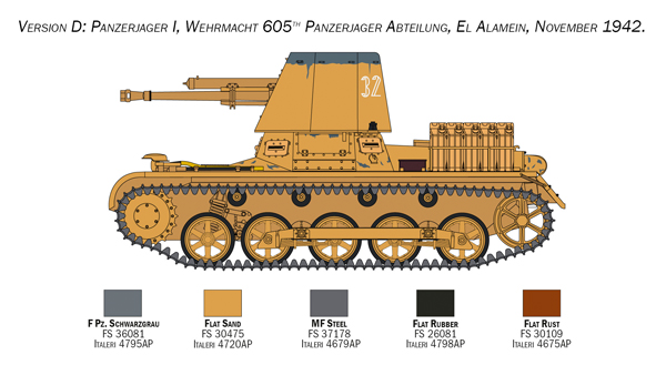 Panzerjäger I, 1/35 - 6