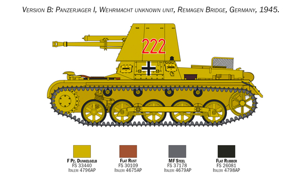 Panzerjäger I, 1/35 - 4