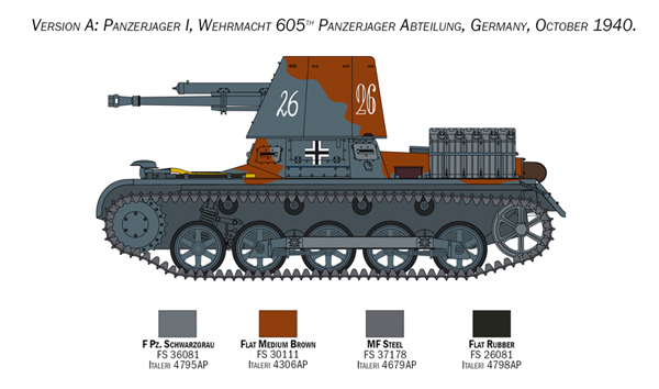 Panzerjäger I, 1/35 - 3