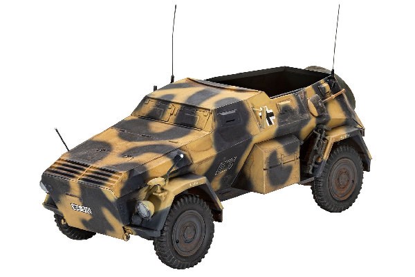 German Armound Command Car SD.KFZ. 247 Ausf.B 1/35