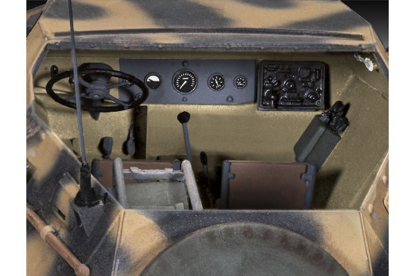 German Armound Command Car SD.KFZ. 247 Ausf.B 1/35 - 2