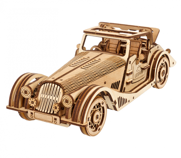 Ugears Sportbil 'Rapid Mouse', 3D Pussel