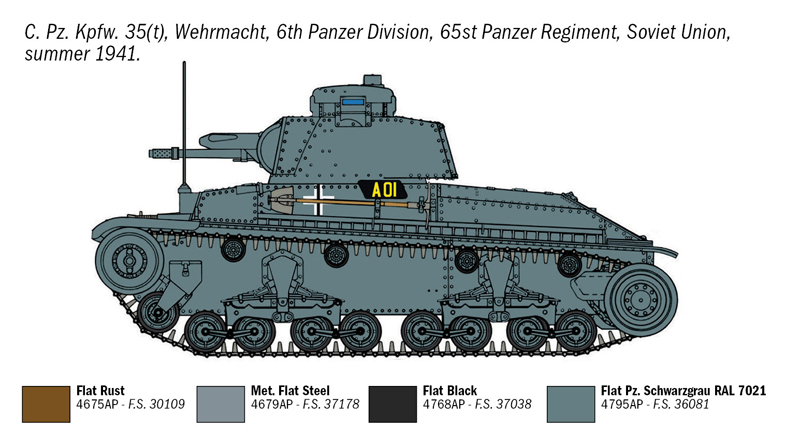 Panzerkampfwagen 35T 1/72 - 4