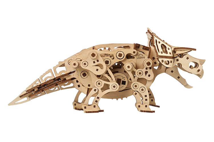 Ugears Triceratops, 3D Pussel