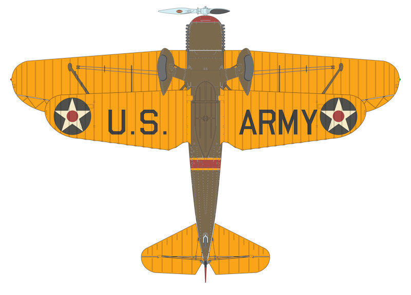 Curtiss P-6E Hawk, 1/32 - 8