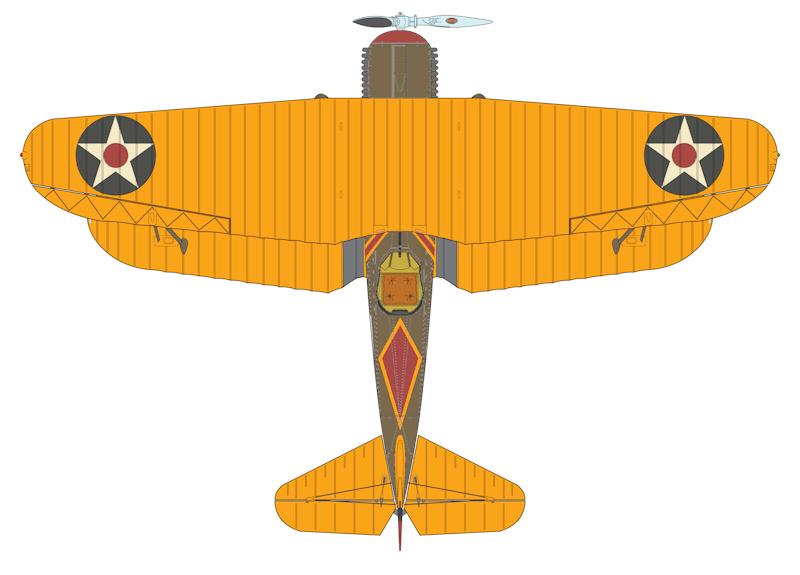 Curtiss P-6E Hawk, 1/32 - 9