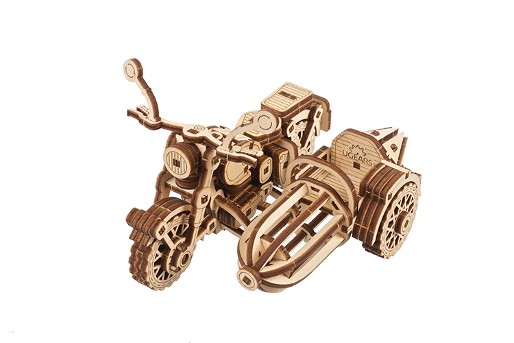 Ugears Hagrid´s flygande motorcykel 'Harry Potter',3D Pussel - 2