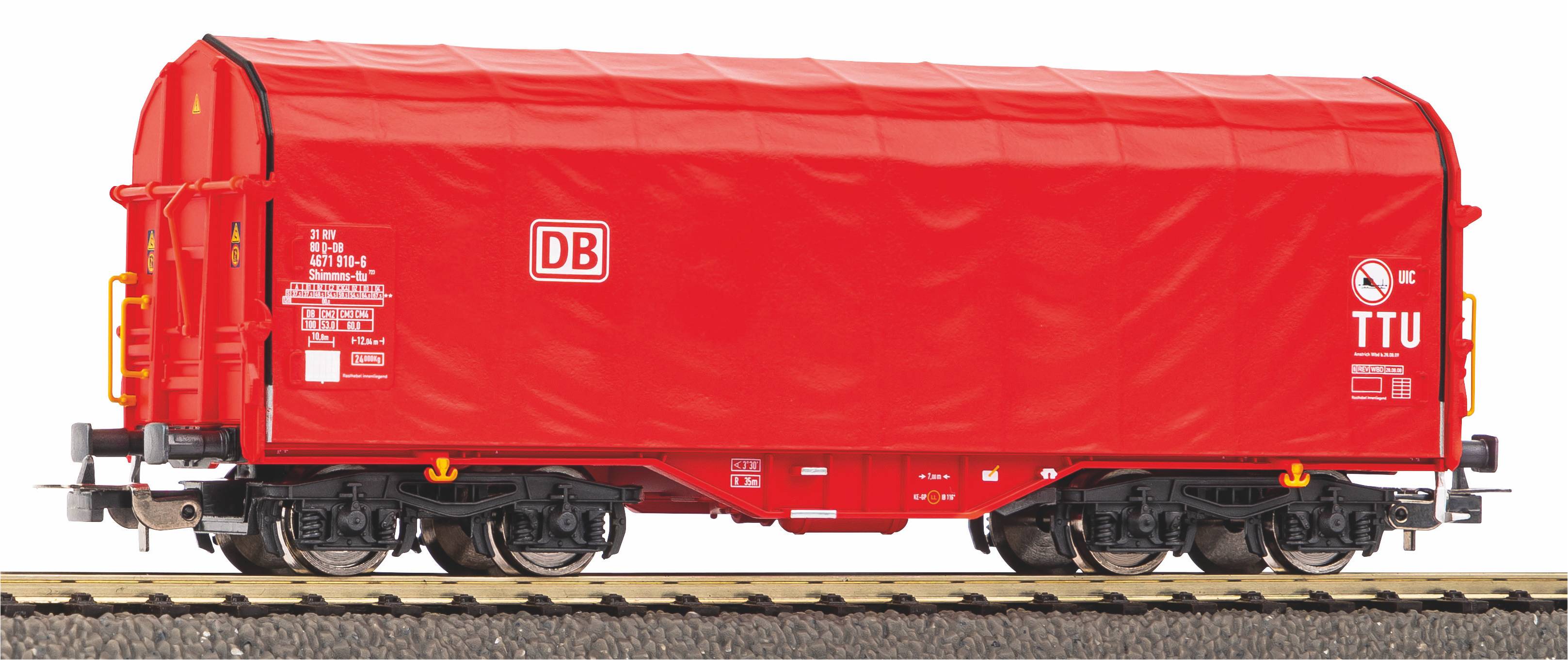 Kapellhuvvagn Shimmns DB AG VI