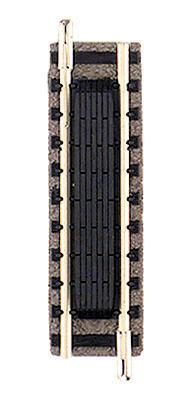 Straight track with inbuilt contact switch lenght 55,5 mm