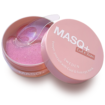 MASQ+ Cool & Firm eye mask, gel patches, burk med 15 par