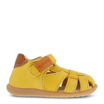 Rullsand EP ekologisk sandal från Kavat - Yellow / gul