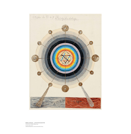  Hilma af Klint: Geometric Series VI, No. 7